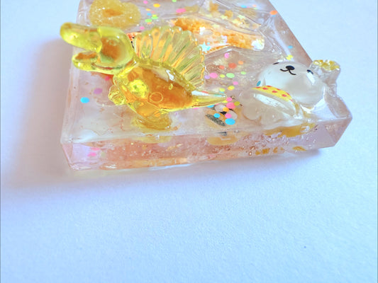 Humble Bee (Textured Worry Square)