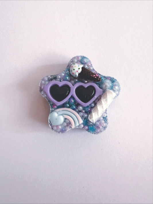 Summer Nights (Textured Worry Stone)