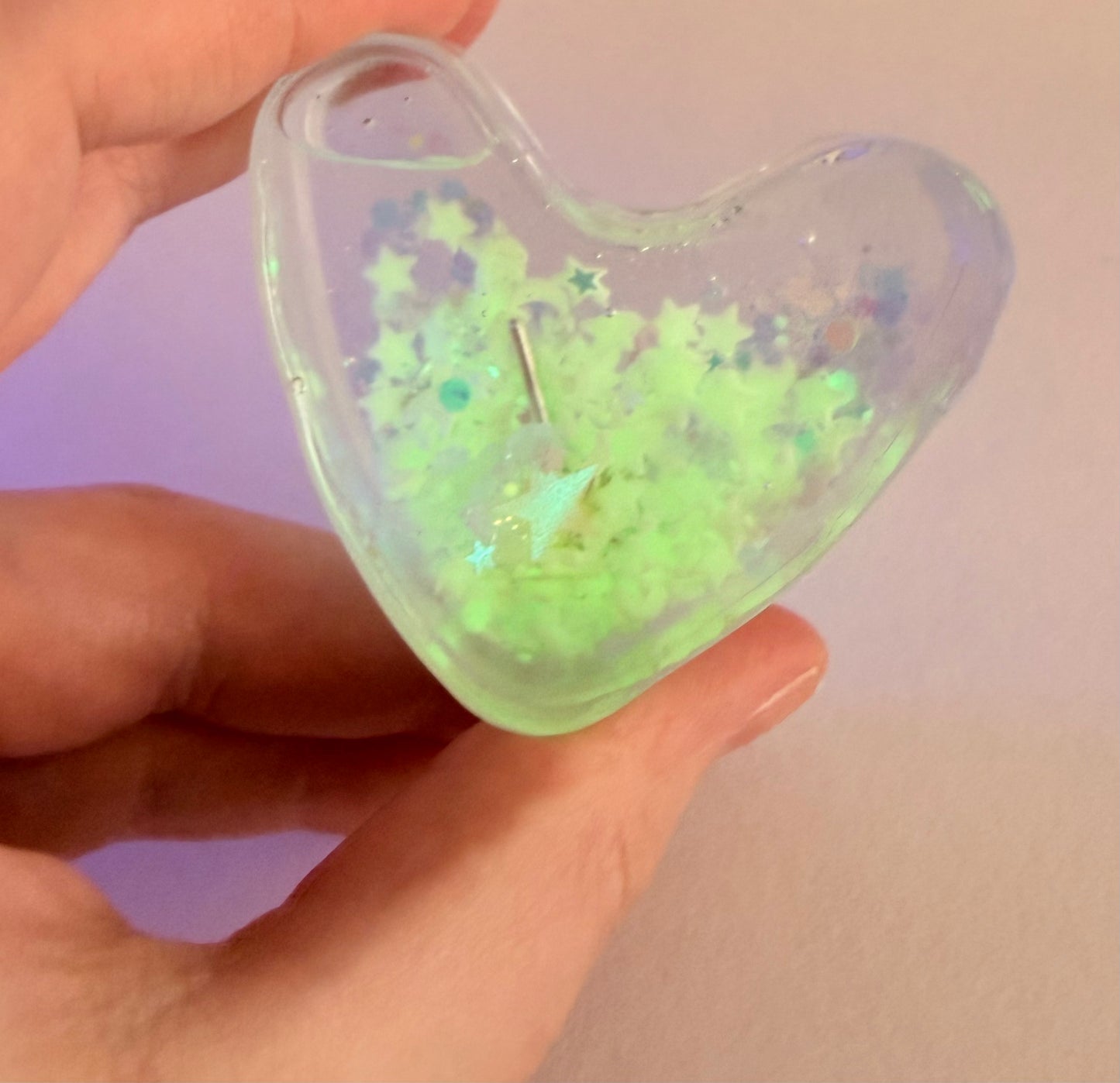 Glowing Heart Floating Wands