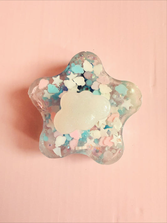 Dream in Blue (Spinning Textured Worry Stone)