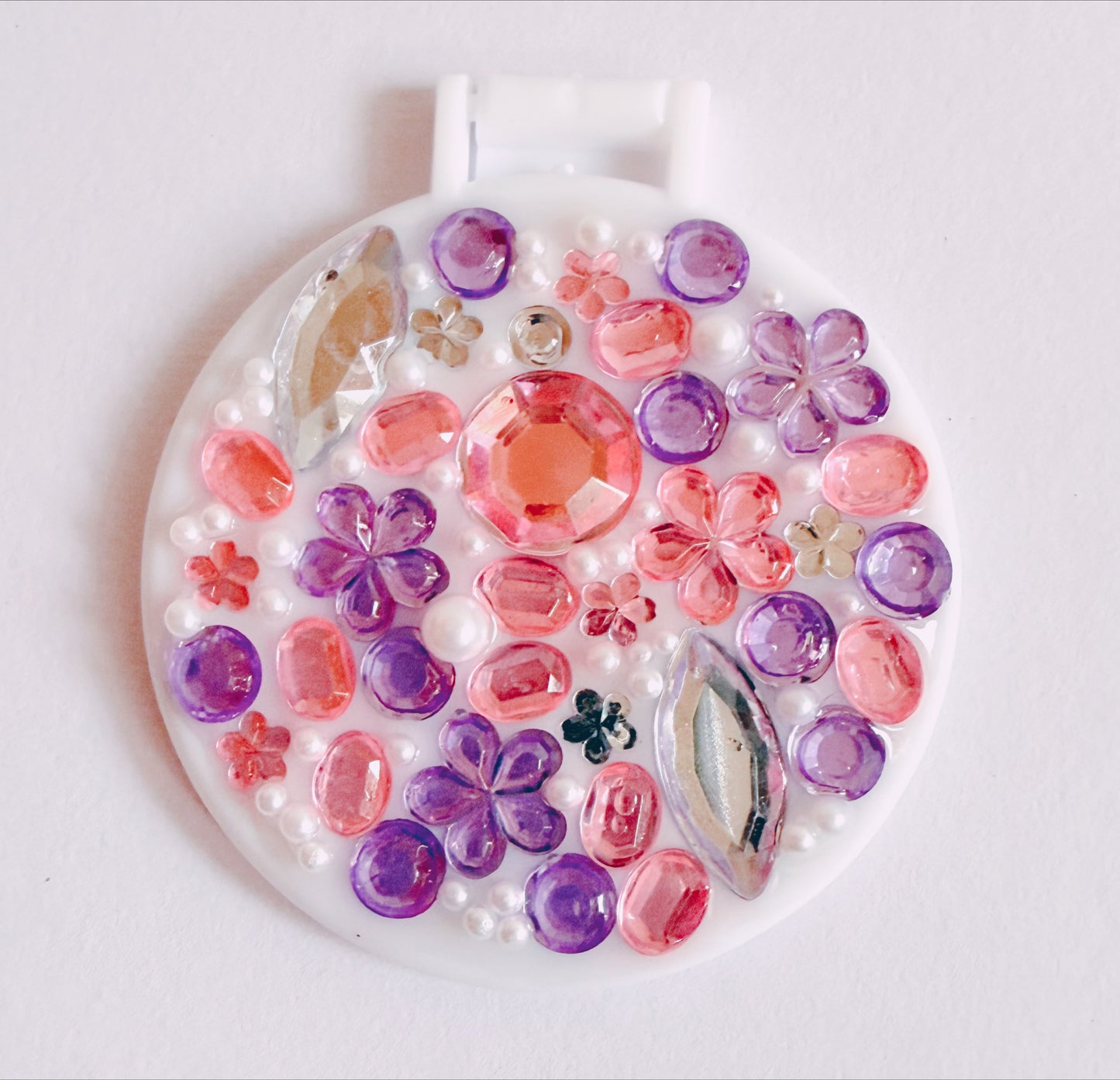 Bejewelled Pocket Mirror